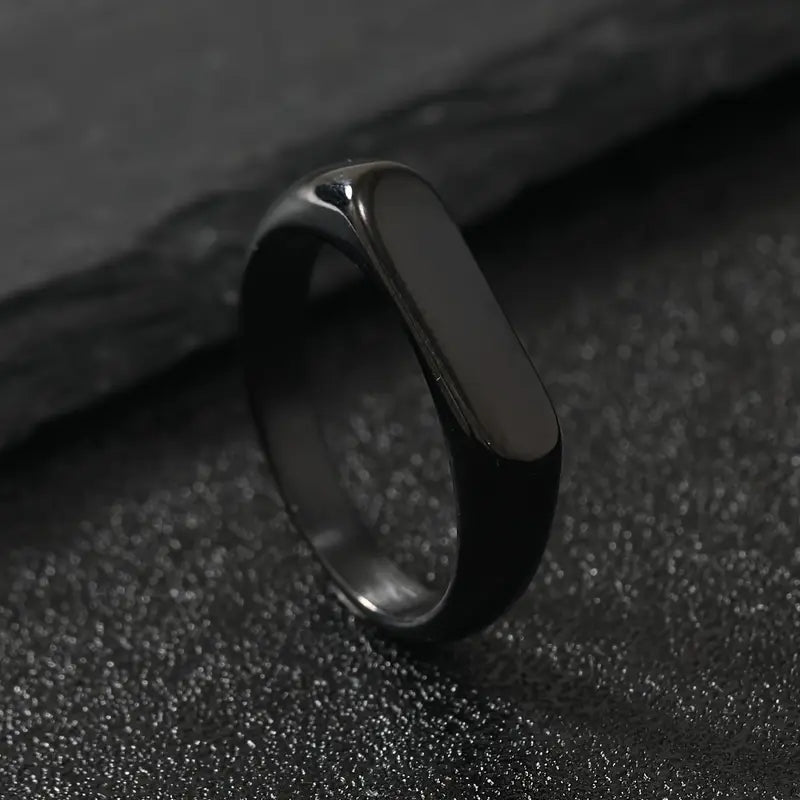 SIGNET RING (BLACK)